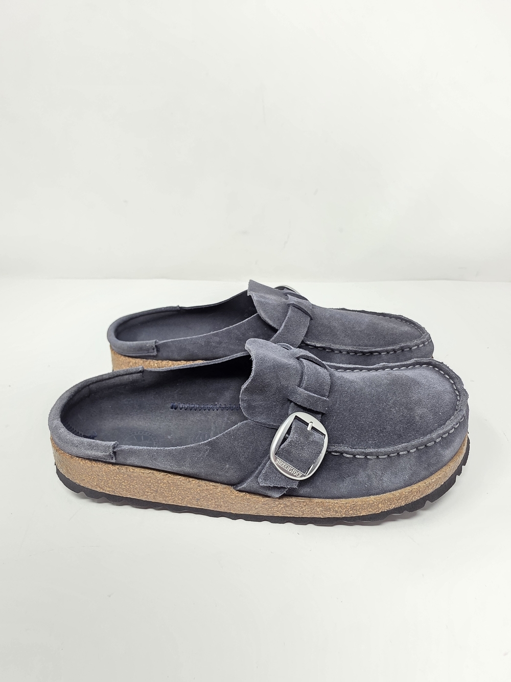 Birkenstock Buckley Suede Leather Clog Black Suede shoe - Size 40 - Picture 2 of 13